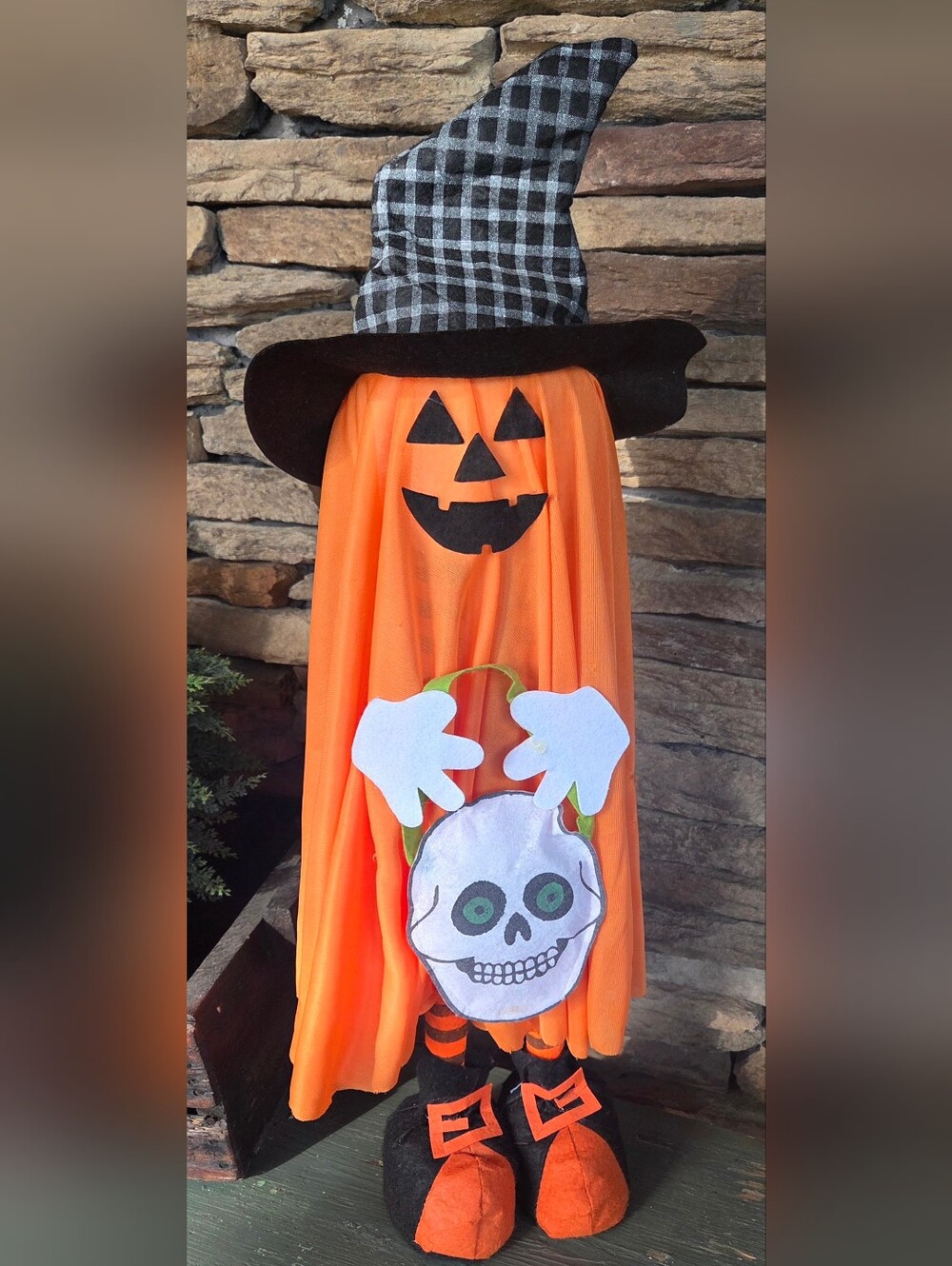 Handmade Pumpkin Ghost